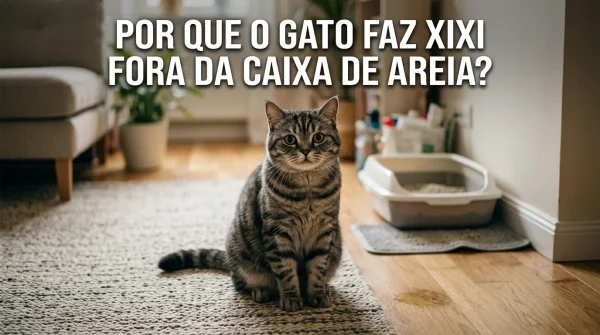Por Que o Gato Faz Xixi Fora da Caixa de Areia